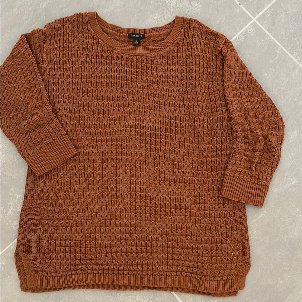 Talbots 3/4 sleeve sweater